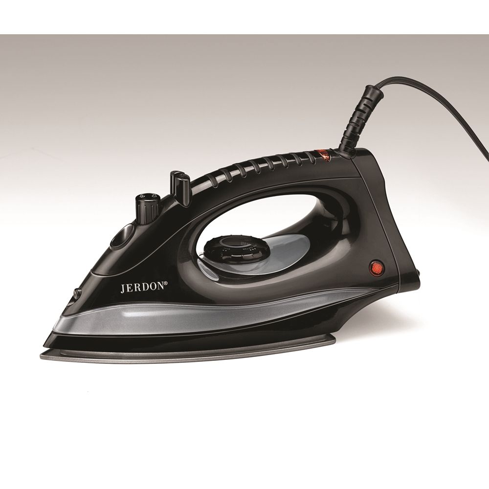 Jerdon® Hotel Iron, Black